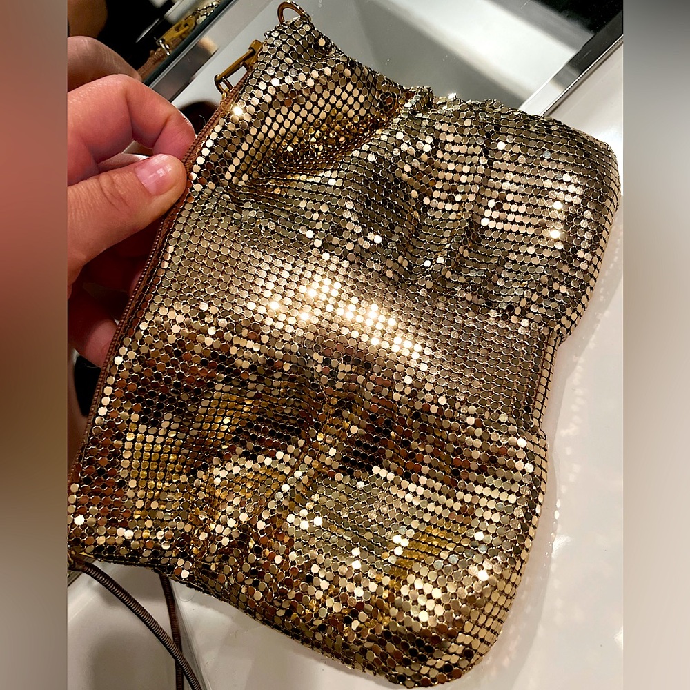 Gold Metal Purse.